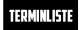 Terminliste